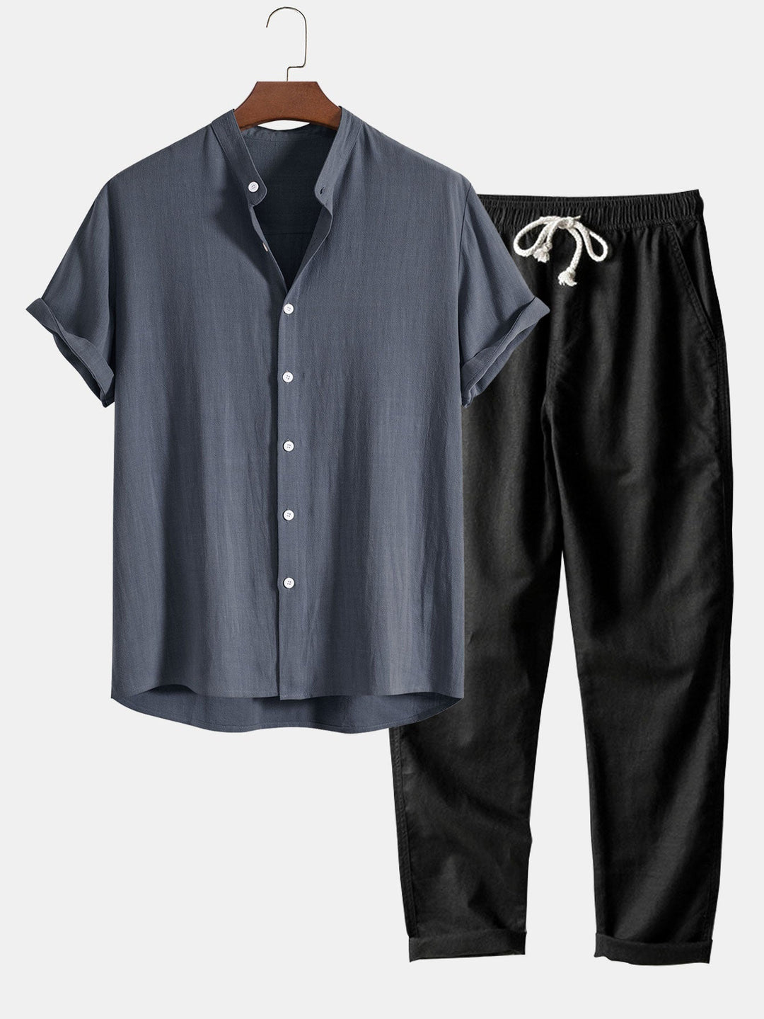 James | Men's Linen Summer Set