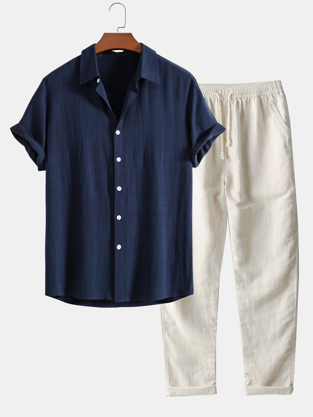 Cyrano | Men's Summer Suit Set [Shirt + Pants]