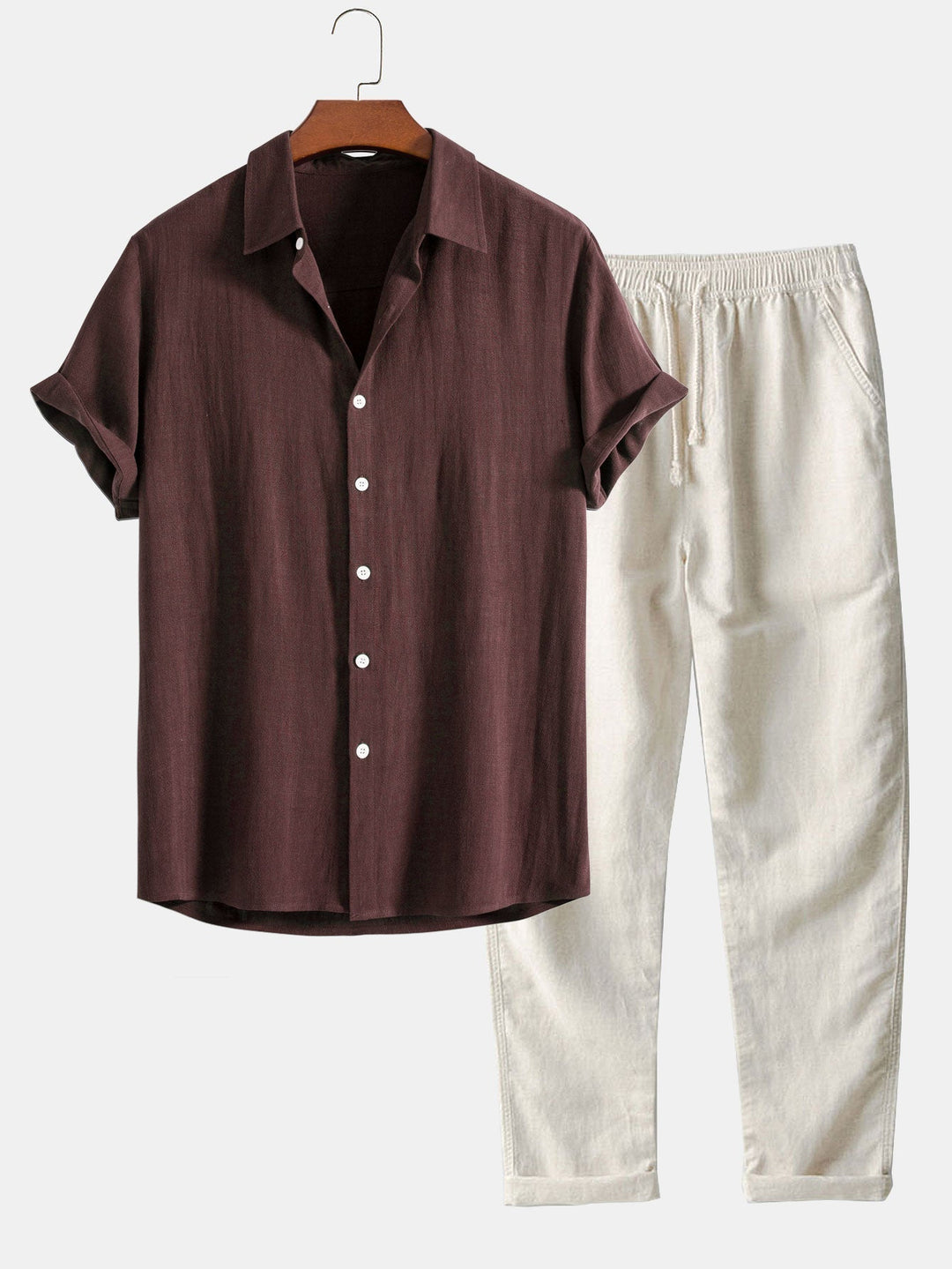 Cyrano | Men's Summer Suit Set [Shirt + Pants]