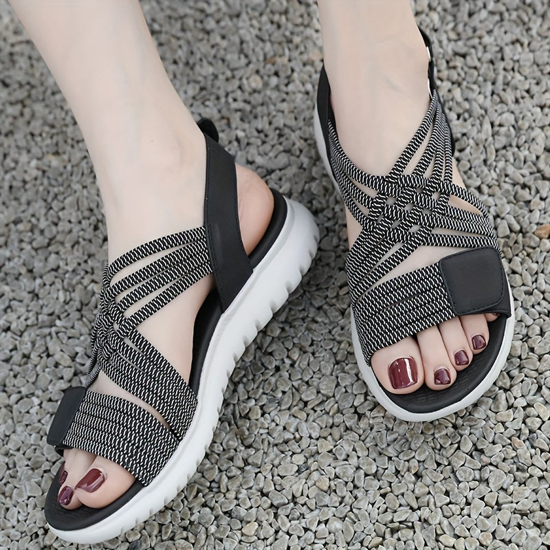 Soline | Sport-Chic Sandals with High Sole