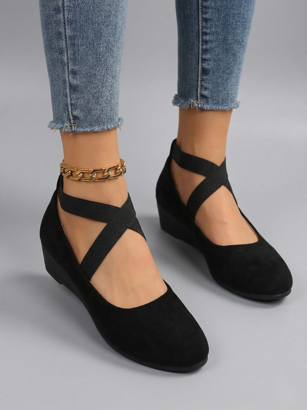 Madeleine | Chaussures compensées fermées et confortables