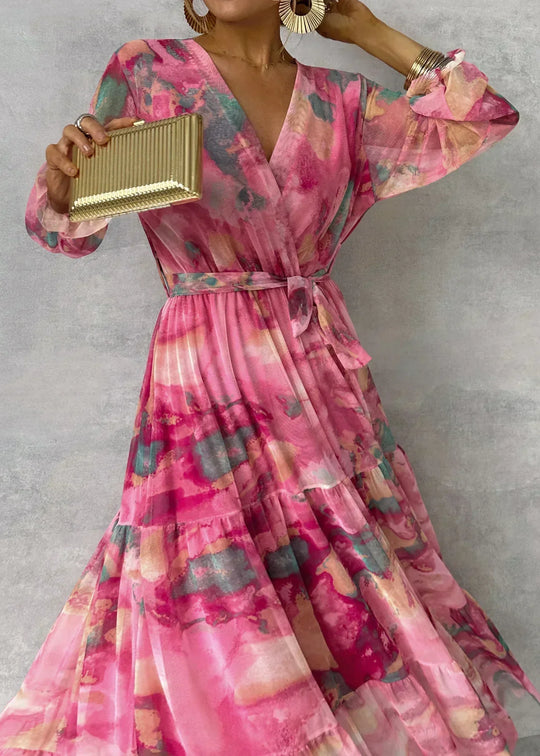 Felicity | Elegant Floral Maxi Dress
