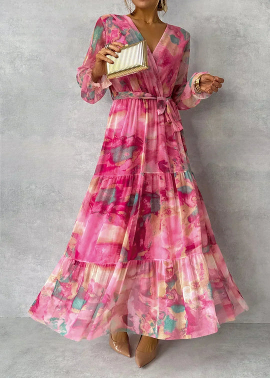 Felicity | Elegant Floral Maxi Dress