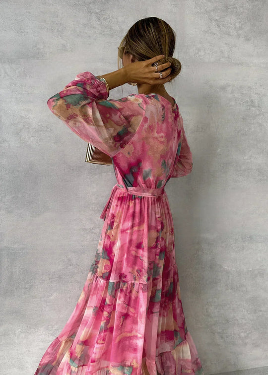 Felicity | Elegant Floral Maxi Dress
