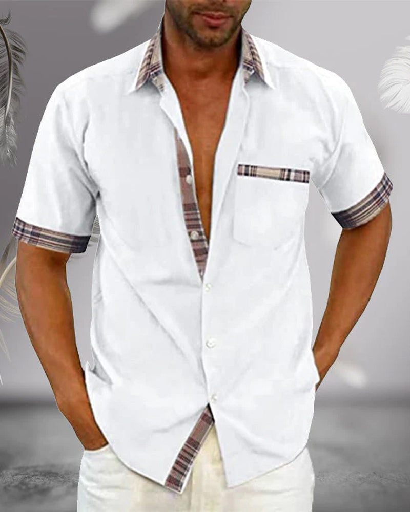 Laurent | Short Sleeve Shirt for Men