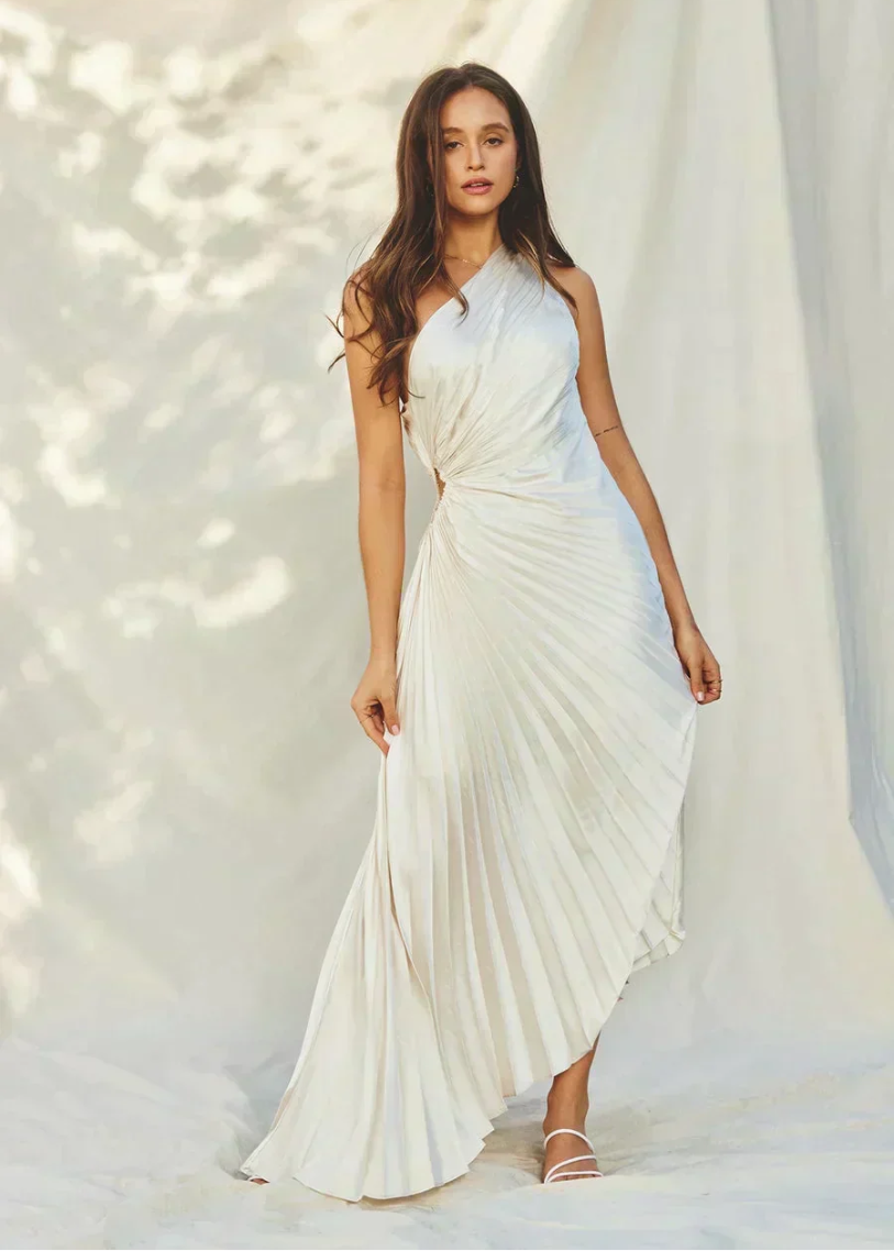 Lucie | Golden Light Dress