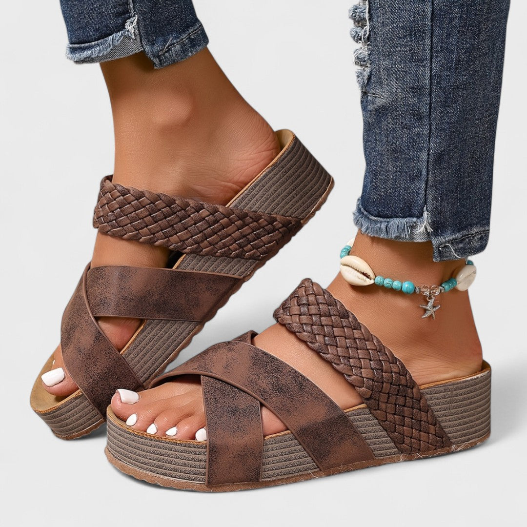 Rosetta | Leather Comfort Sandals