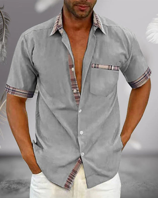 Laurent | Short Sleeve Shirt for Men