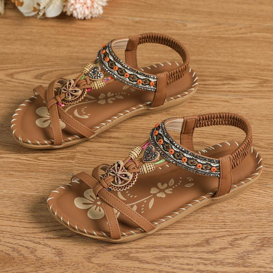 Flora | Ibiza Style Sandals Combining Comfort and Elegance