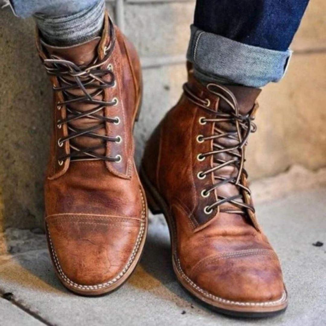 Leonard | Vintage Boots with Robust Durability for Men