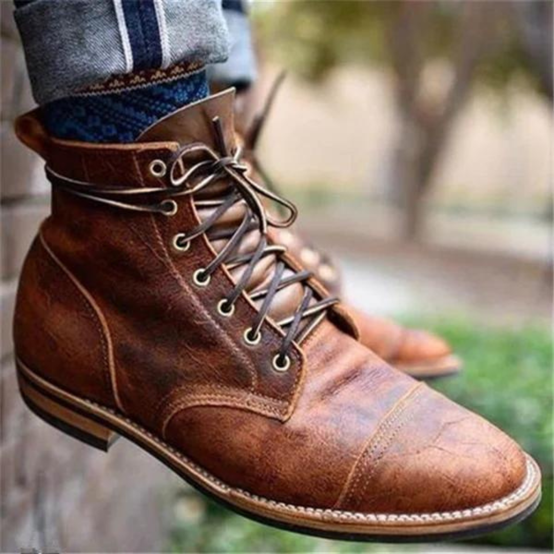 Leonard | Vintage Boots with Robust Durability for Men