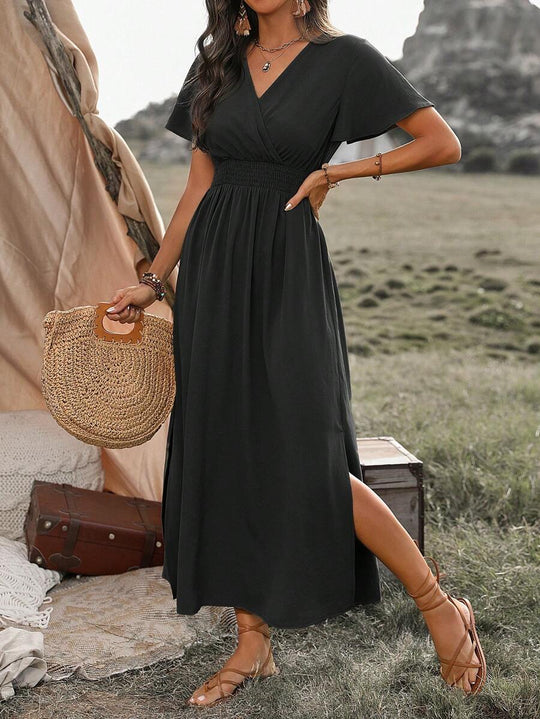 Odette | Elegant Maxi Dress with Slit