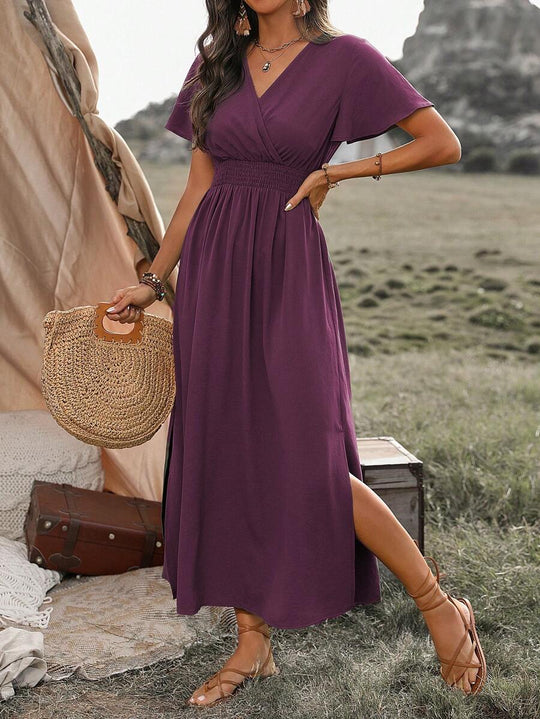 Odette | Elegant Maxi Dress with Slit