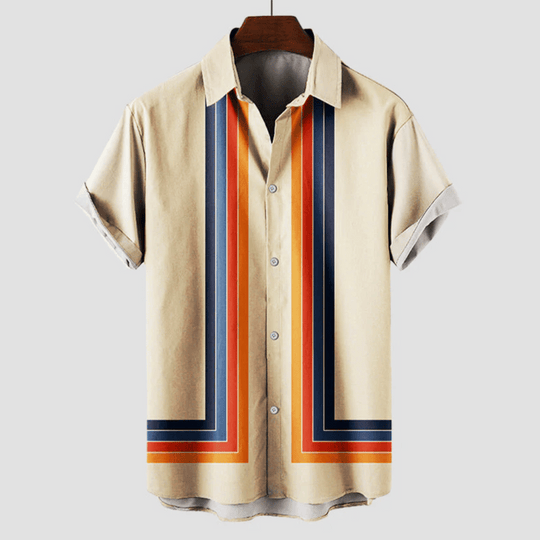 Zacharie | Retro Summer Shirt for Men
