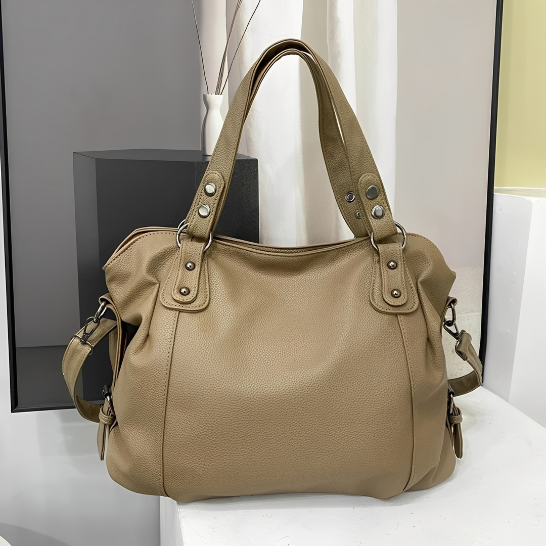 Erika - Large leather handbag for women