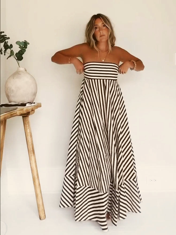 Damaris | Comfortable and Elegant Maxi Ruffled Dress