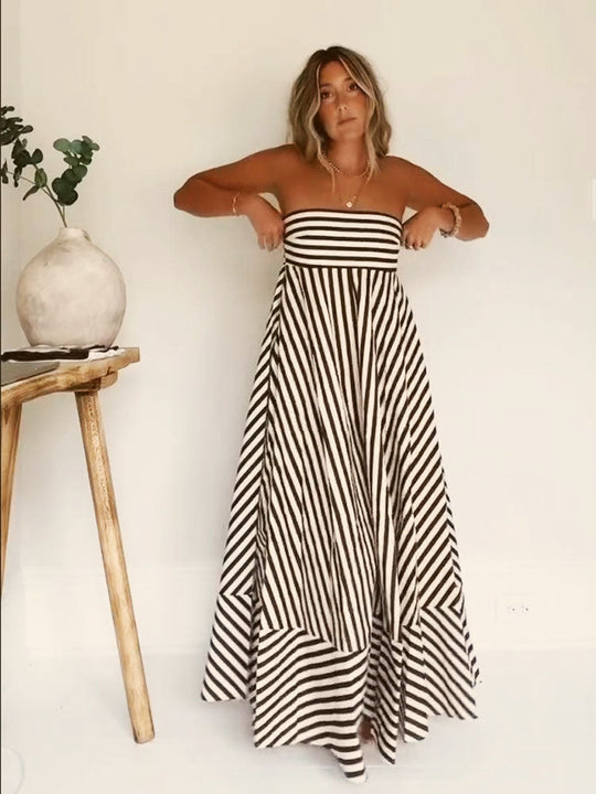 Damaris | Comfortable and Elegant Maxi Ruffled Dress