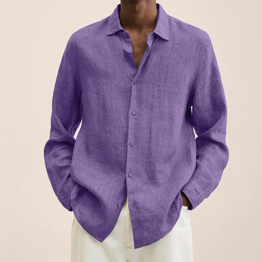 Giovanni | Elegant Linen Shirt for Men