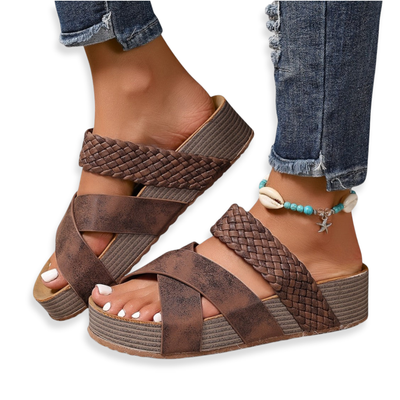 Rosetta | Leather Comfort Sandals