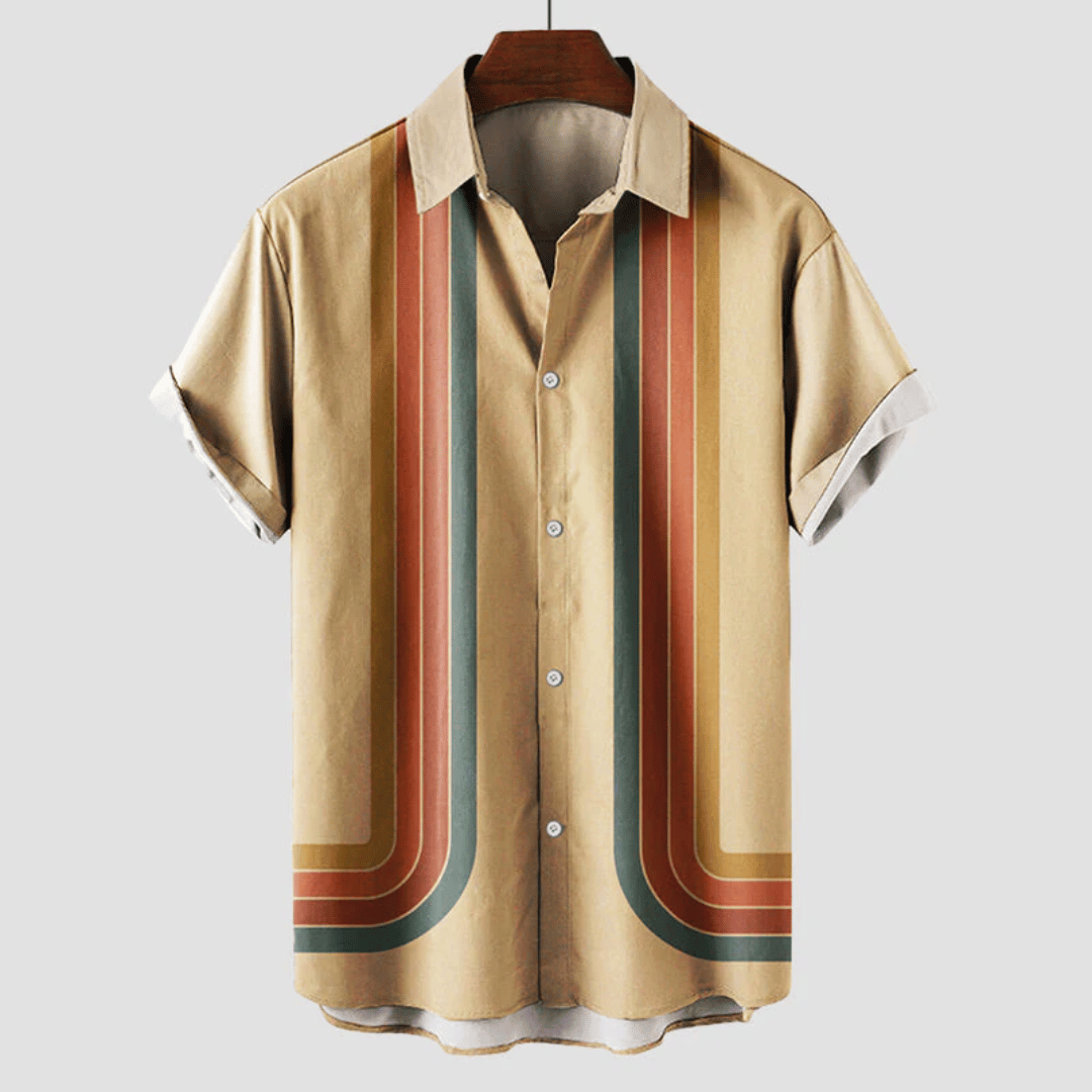Zacharie | Retro Summer Shirt for Men