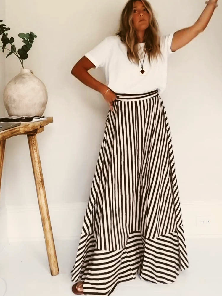 Damaris | Comfortable and Elegant Maxi Ruffled Dress