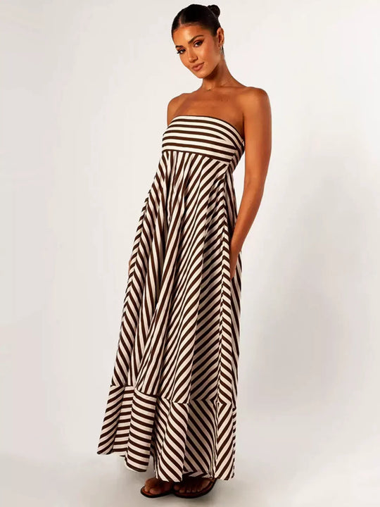 Damaris | Comfortable and Elegant Maxi Ruffled Dress