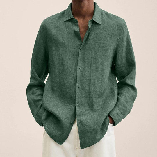 Giovanni | Elegant Linen Shirt for Men
