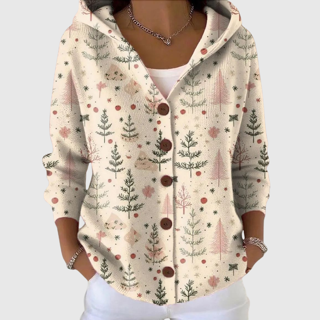 Marcella | Veste tricotée à capuche