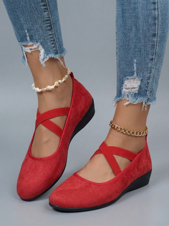 Madeleine | Closed and Comfortable Wedge Shoes