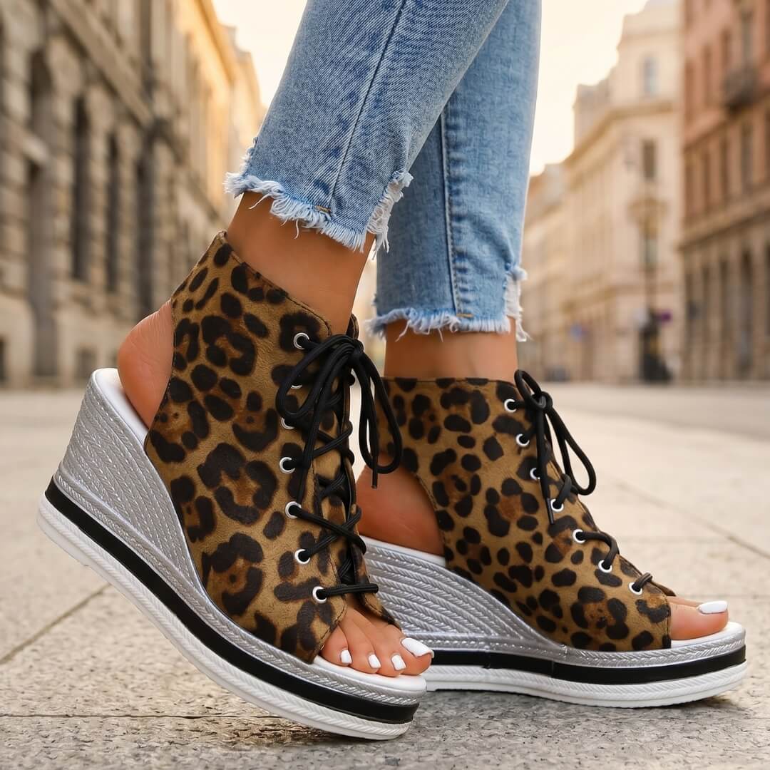 Emanuela | Elegant Wedge Sandals