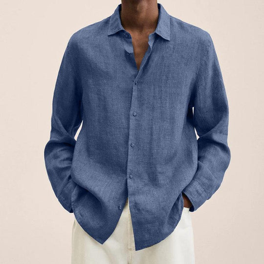 Giovanni | Elegant Linen Shirt for Men