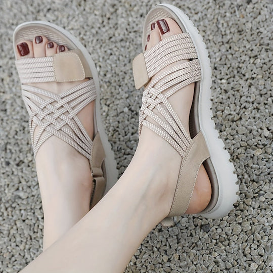 Soline | Sport-Chic Sandals with High Sole