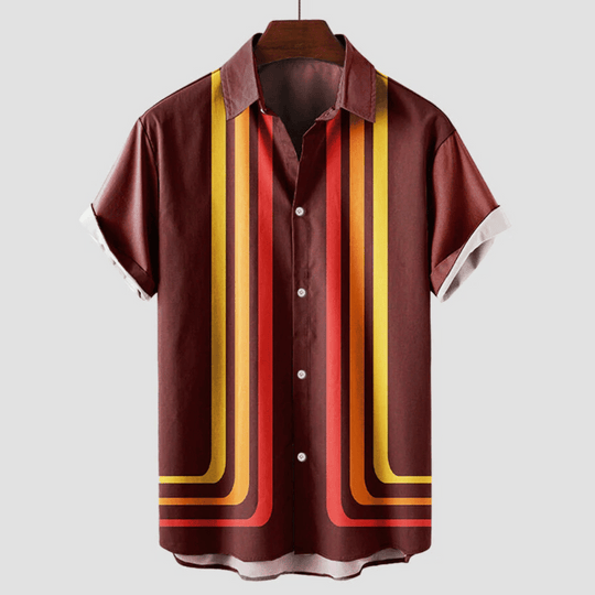 Zacharie | Retro Summer Shirt for Men