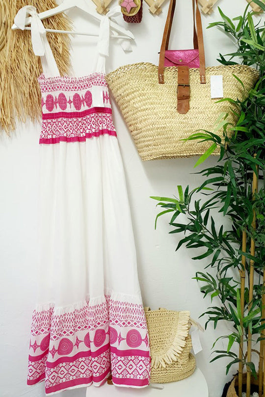 Addison | Square Neck Lace Dress