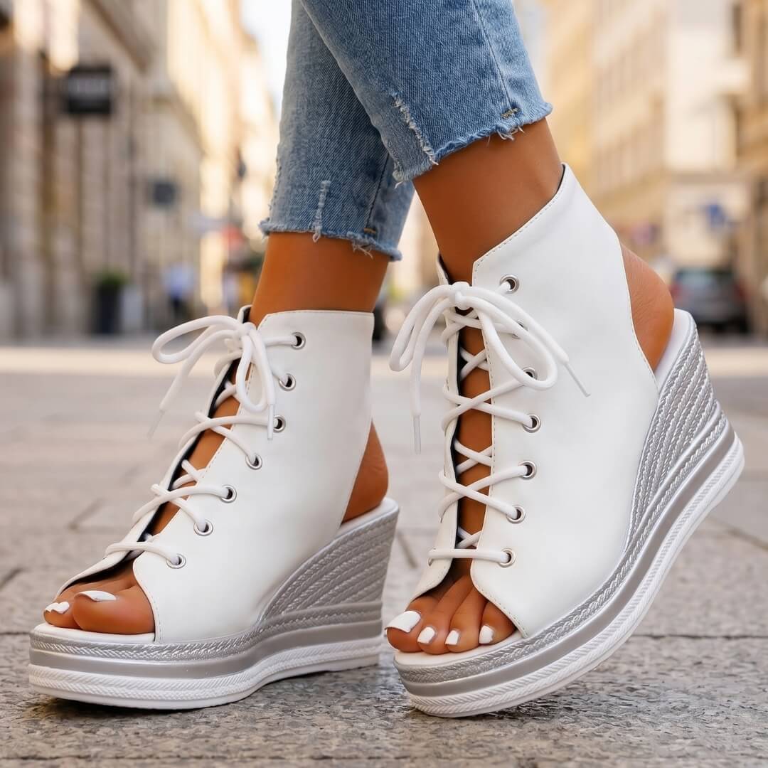Emanuela | Elegant Wedge Sandals