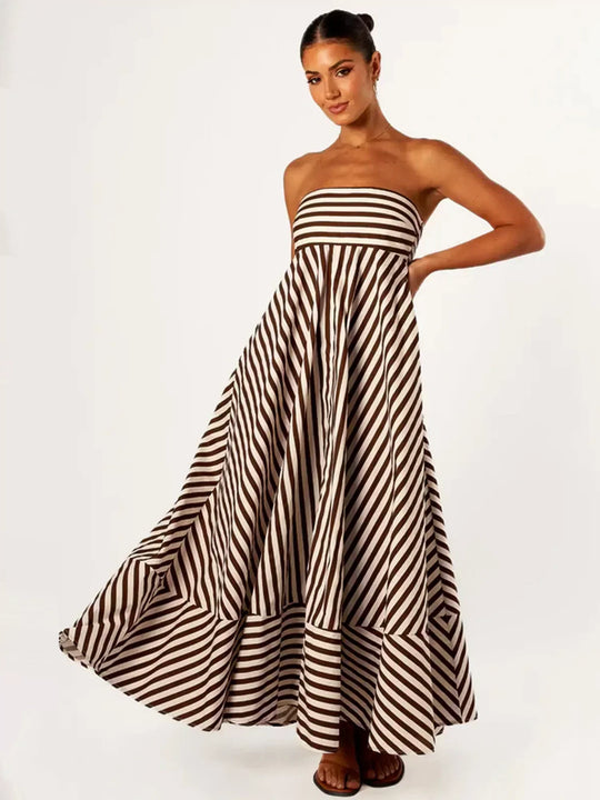 Damaris | Comfortable and Elegant Maxi Ruffled Dress