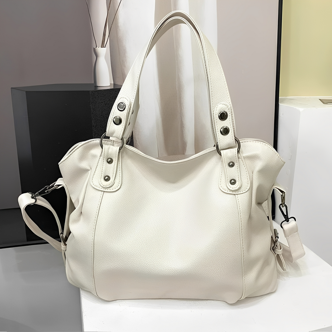 Erika - Large leather handbag for women