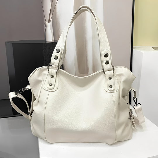 Erika - Large leather handbag for women