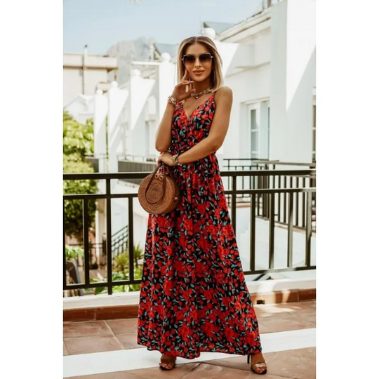 Hattie | Ruffled Floral Dress