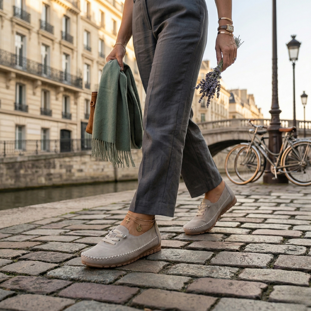 Céliane | Soft Moccasins with Ergonomic Sole