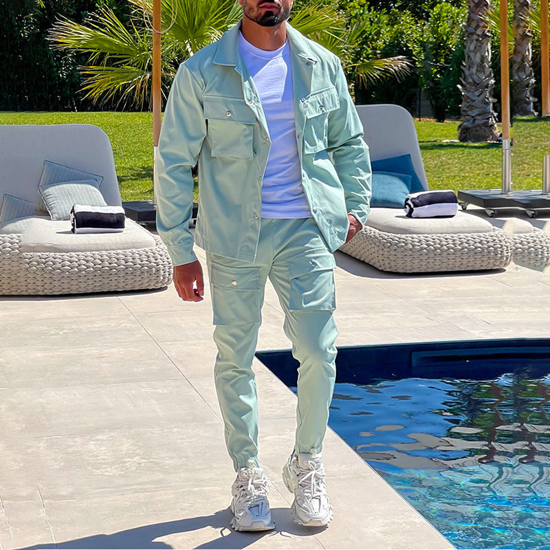 Liam | Men's Cargo Suit