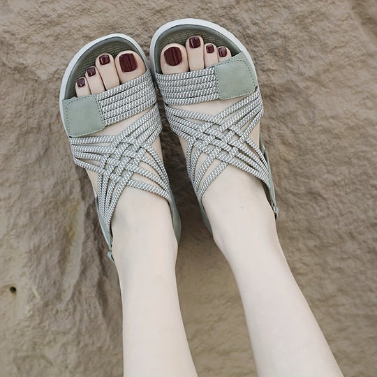 Soline | Sport-Chic Sandals with High Sole