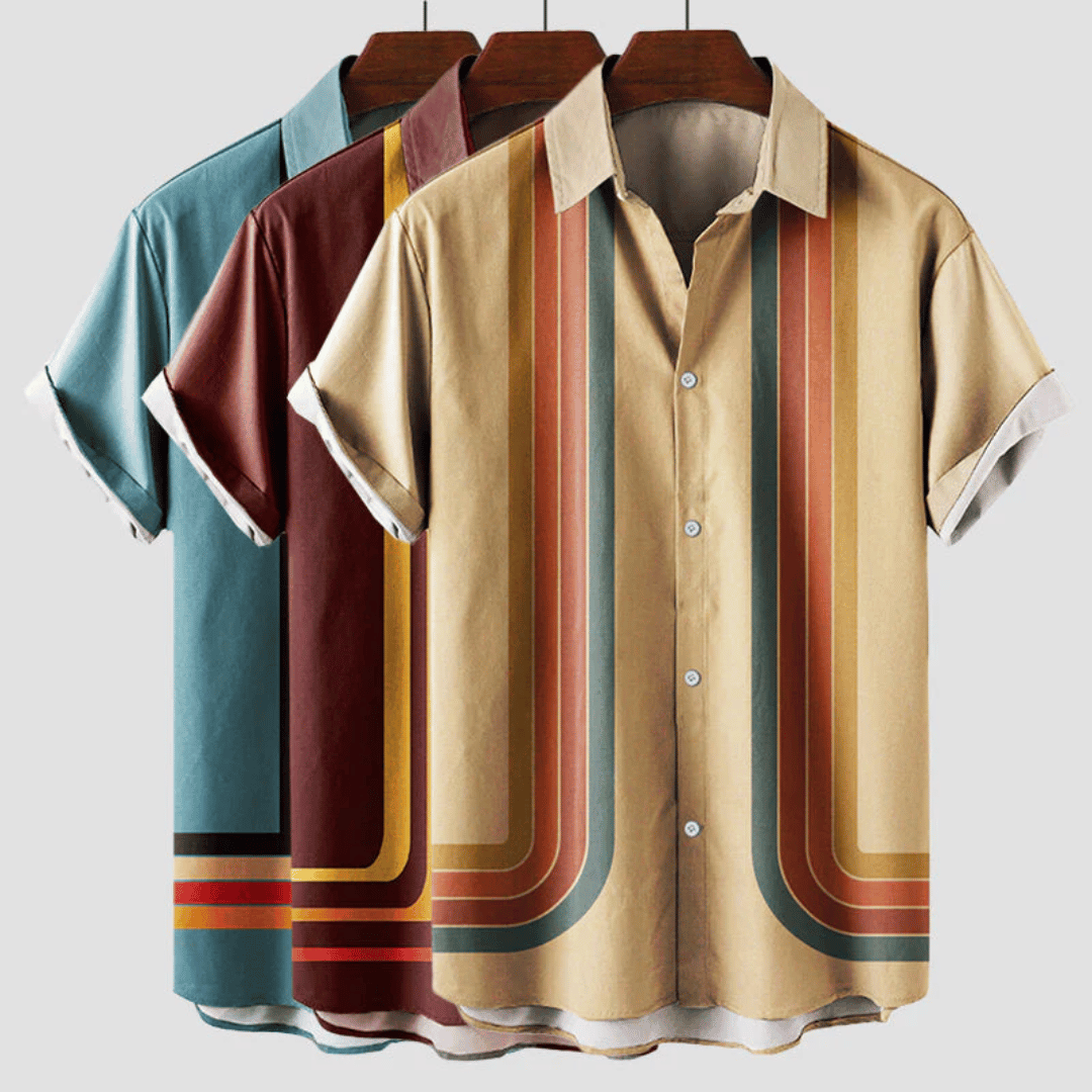 Zacharie | Retro Summer Shirt for Men