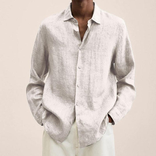 Giovanni | Elegant Linen Shirt for Men