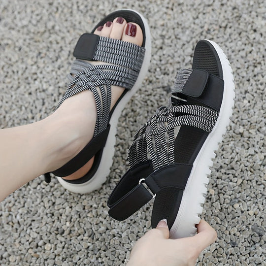 Soline | Sport-Chic Sandals with High Sole