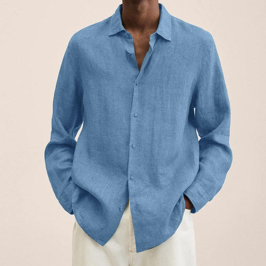 Giovanni | Elegant Linen Shirt for Men
