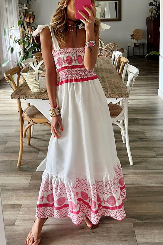 Addison | Square Neck Lace Dress
