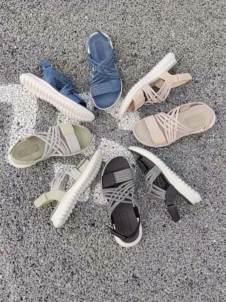 Soline | Sport-Chic Sandals with High Sole