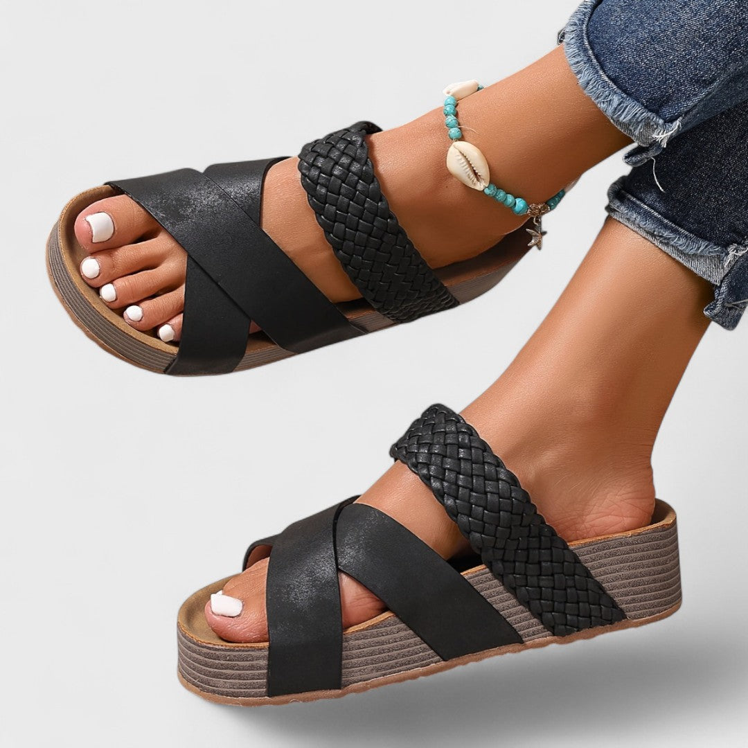 Rosetta | Leather Comfort Sandals