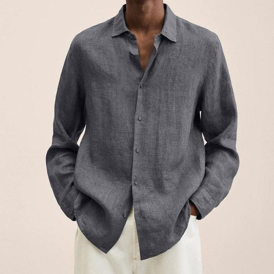 Giovanni | Elegant Linen Shirt for Men